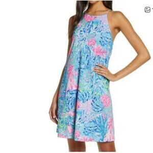 Lilly Pulitzer Margot Swing Dress in Sink or Swim Print Size Medium